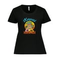 thumbnail image 1 of Inktastic Kauai Hawaii Vacation Tiki Women's Plus Size T-Shirt, 1 of 5