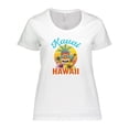 thumbnail image 1 of Inktastic Kauai Hawaii Vacation Tiki Women's Plus Size T-Shirt, 1 of 5