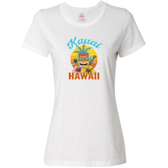 Inktastic Kauai Hawaii Vacation Tiki Women's T-Shirt