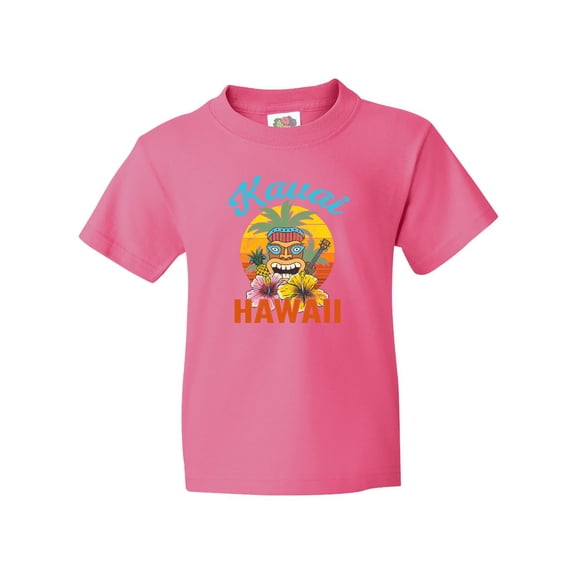 Inktastic Kauai Hawaii Vacation Tiki Youth T-Shirt