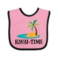 thumbnail image 1 of Inktastic Kauai Time Hawaii Island Boys or Girls Baby Bib, 1 of 4
