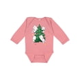 thumbnail image 1 of Inktastic Kawaii Cats Christmas Tree Boys or Girls Long Sleeve Baby Bodysuit, 1 of 5