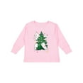 thumbnail image 1 of Inktastic Kawaii Cats Christmas Tree Boys or Girls Long Sleeve Toddler T-Shirt, 1 of 5
