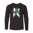 thumbnail image 1 of Inktastic Kawaii Cats Christmas Tree Long Sleeve Youth T-Shirt, 1 of 5