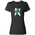 thumbnail image 1 of Inktastic Kawaii Cats Christmas Tree Women's T-Shirt, 1 of 5