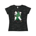 thumbnail image 1 of Inktastic Kawaii Cats Christmas Tree Women's T-Shirt, 1 of 5