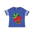 thumbnail image 1 of Inktastic Kawaii Chocolate Strawberry Boys or Girls Toddler T-Shirt, 1 of 5