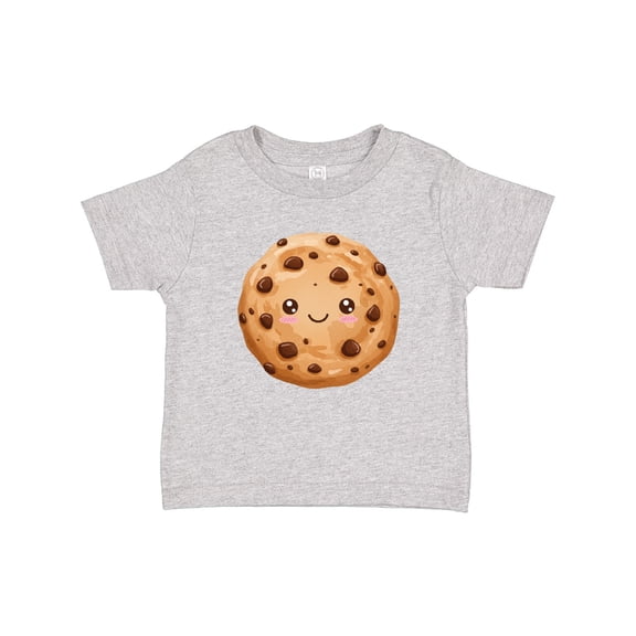 Inktastic Kawaii Happy Chocolate Chip Cookie Boys or Girls Baby T-Shirt