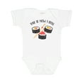 thumbnail image 1 of Inktastic Kawaii How I Roll Sushi Boys or Girls Baby Bodysuit, 1 of 5