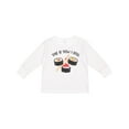 thumbnail image 1 of Inktastic Kawaii How I Roll Sushi Boys or Girls Long Sleeve Toddler T-Shirt, 1 of 5