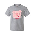 thumbnail image 1 of Inktastic Kawaii I Love Pigs Youth T-Shirt, 1 of 5