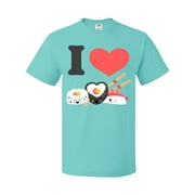 Inktastic Kawaii I Love Sushi II T-Shirt