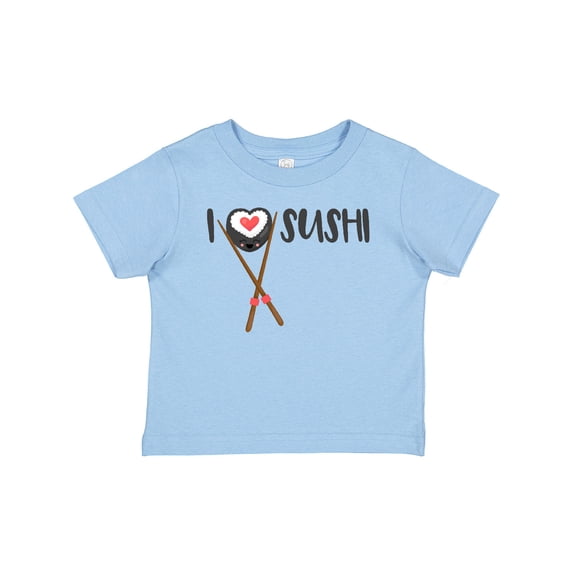 Inktastic Kawaii I love Sushi Boys or Girls Baby T-Shirt