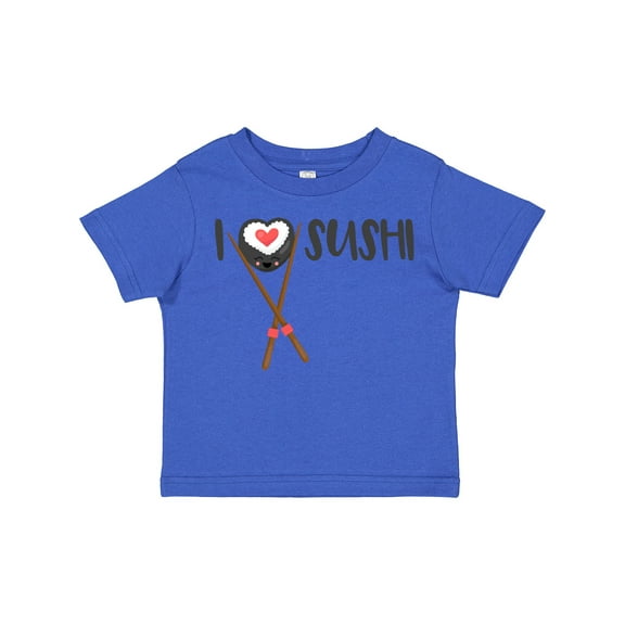 Inktastic Kawaii I love Sushi Boys or Girls Toddler T-Shirt