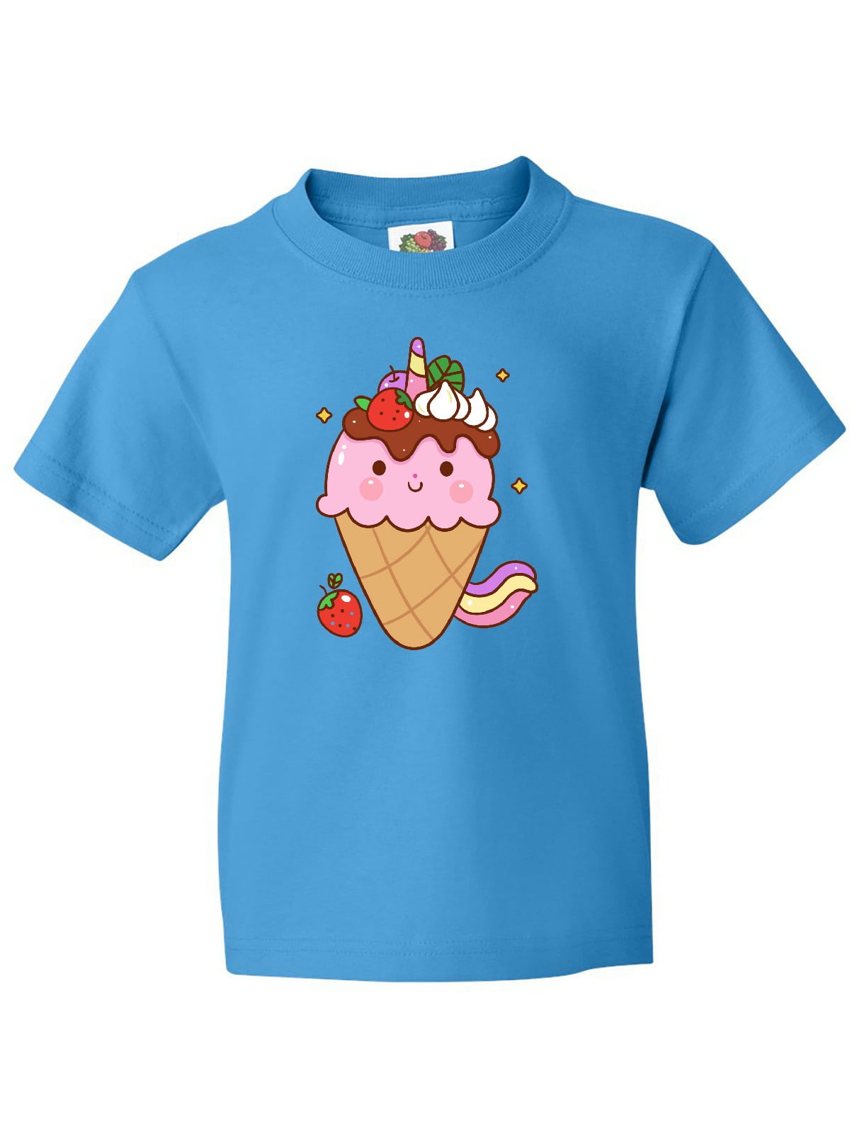 ICECREAM CONES TIGER OPEN SHIRT ＆PANTS Ice Cream T Shirt, Summer Clothing, Vacation Shirts, Ice