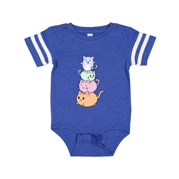 Inktastic Kawaii Kitten Stack Boys or Girls Baby Bodysuit
