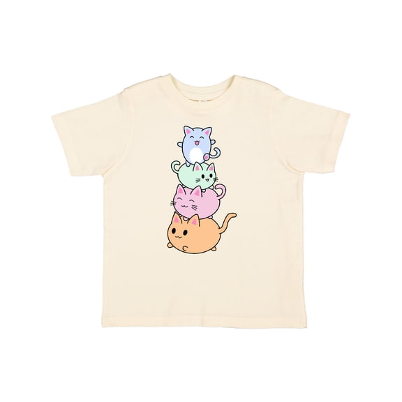 Inktastic Kawaii Kitten Stack Boys or Girls Toddler T-Shirt