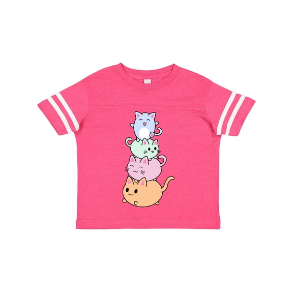 Inktastic Kawaii Kitten Stack Boys or Girls Toddler T-Shirt