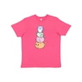 thumbnail image 1 of Inktastic Kawaii Kitten Stack Youth T-Shirt, 1 of 5