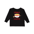 thumbnail image 1 of Inktastic Kawaii Miso Happy Boys or Girls Long Sleeve Toddler T-Shirt, 1 of 5