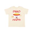 thumbnail image 1 of Inktastic Kawaii Miso Happy Boys or Girls Toddler T-Shirt, 1 of 5