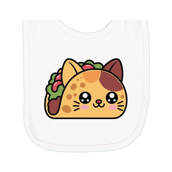 Inktastic Kawaii Taco Cat Newborn Bib