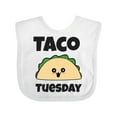 thumbnail image 1 of Inktastic Kawaii Taco Tuesday Boys or Girls Baby Bib, 1 of 4