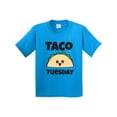 thumbnail image 1 of Inktastic Kawaii Taco Tuesday Youth T-Shirt, 1 of 5