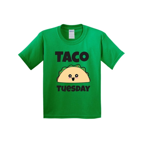 Inktastic Kawaii Taco Tuesday Youth T-Shirt