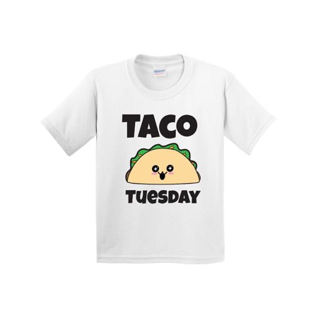 Inktastic Kawaii Taco Tuesday Youth T-Shirt