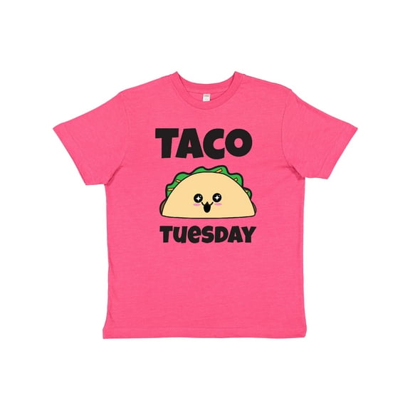 Inktastic Kawaii Taco Tuesday Youth T-Shirt