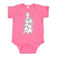 thumbnail image 1 of Inktastic Kawaii Westie Stack Boys or Girls Baby Bodysuit, 1 of 5