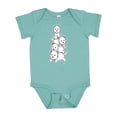thumbnail image 1 of Inktastic Kawaii Westie Stack Boys or Girls Baby Bodysuit, 1 of 5