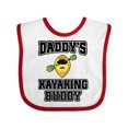 thumbnail image 1 of Inktastic Kayak Daddy Kayaking Buddy Boys or Girls Baby Bib, 1 of 4