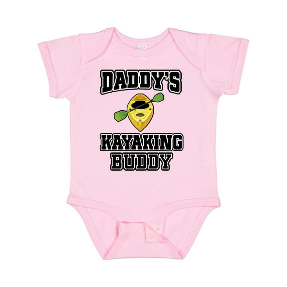 Inktastic Kayak Daddy Kayaking Buddy Boys or Girls Baby Bodysuit