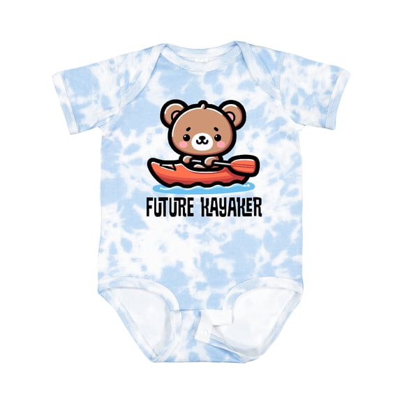 Inktastic Kayak Future Kayaker Boys or Girls Baby Bodysuit