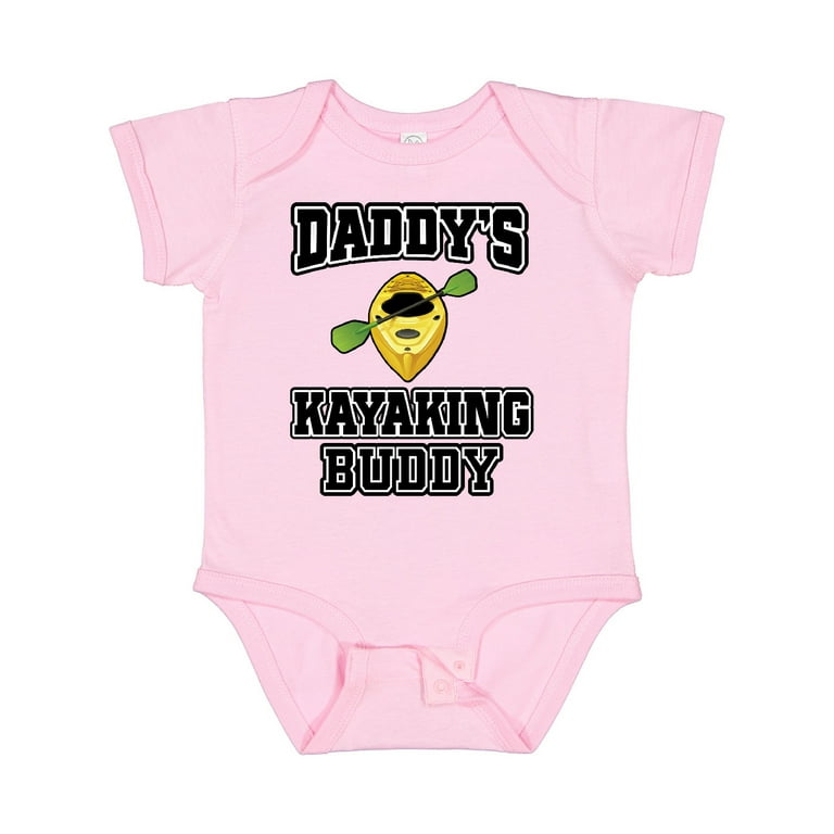 Inktastic Kayak Gifts Daddy Kayaking Buddy Boys or Girls Baby Bodysuit 