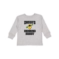 thumbnail image 1 of Inktastic Kayak Gifts Daddy Kayaking Buddy Boys or Girls Long Sleeve Toddler T-Shirt, 1 of 5