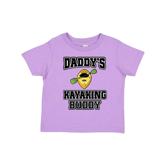 Inktastic Kayak Gifts Daddy Kayaking Buddy Boys or Girls Toddler T-Shirt