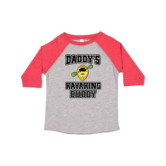 Inktastic Kayak Gifts Daddy Kayaking Buddy Boys or Girls Toddler T-Shirt