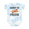 thumbnail image 1 of Inktastic Kayaking Born to Paddle Kayak Boys or Girls Baby Bodysuit, 1 of 5
