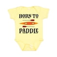 thumbnail image 1 of Inktastic Kayaking Born to Paddle Kayak Boys or Girls Baby Bodysuit, 1 of 5