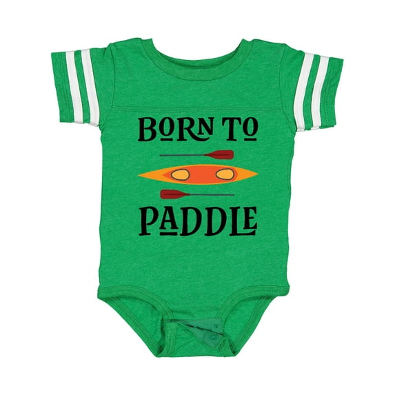 Inktastic Kayaking Born to Paddle Kayak Boys or Girls Baby Bodysuit