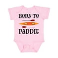 thumbnail image 1 of Inktastic Kayaking Born to Paddle Kayak Boys or Girls Baby Bodysuit, 1 of 5