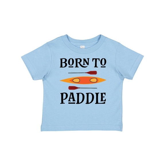Inktastic Kayaking Born to Paddle Kayak Boys or Girls Baby T-Shirt