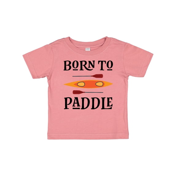 Inktastic Kayaking Born to Paddle Kayak Boys or Girls Baby T-Shirt