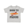 thumbnail image 1 of Inktastic Kayaking Born to Paddle Kayak Boys or Girls Toddler T-Shirt, 1 of 5