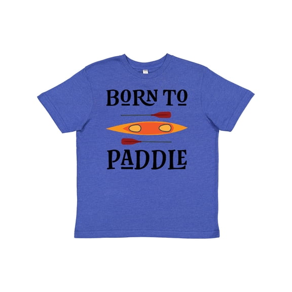 Inktastic Kayaking Born to Paddle Kayak Youth T-Shirt