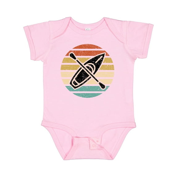 Inktastic Kayaking Retro Kayak Boating Boys or Girls Baby Bodysuit