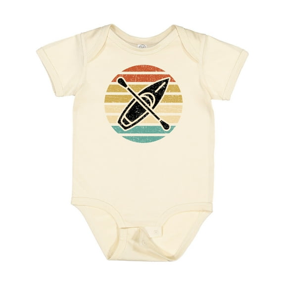 Inktastic Kayaking Retro Kayak Boating Boys or Girls Baby Bodysuit